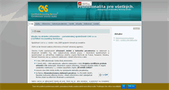 Desktop Screenshot of cas1.sk