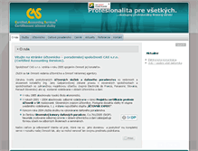 Tablet Screenshot of cas1.sk